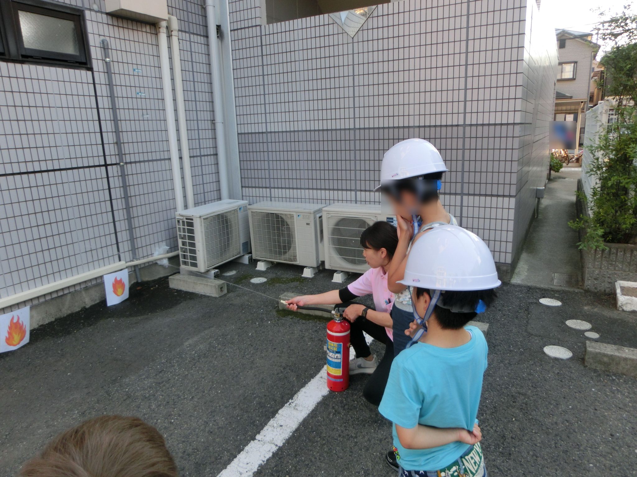 🚒避難・消火訓練🚒