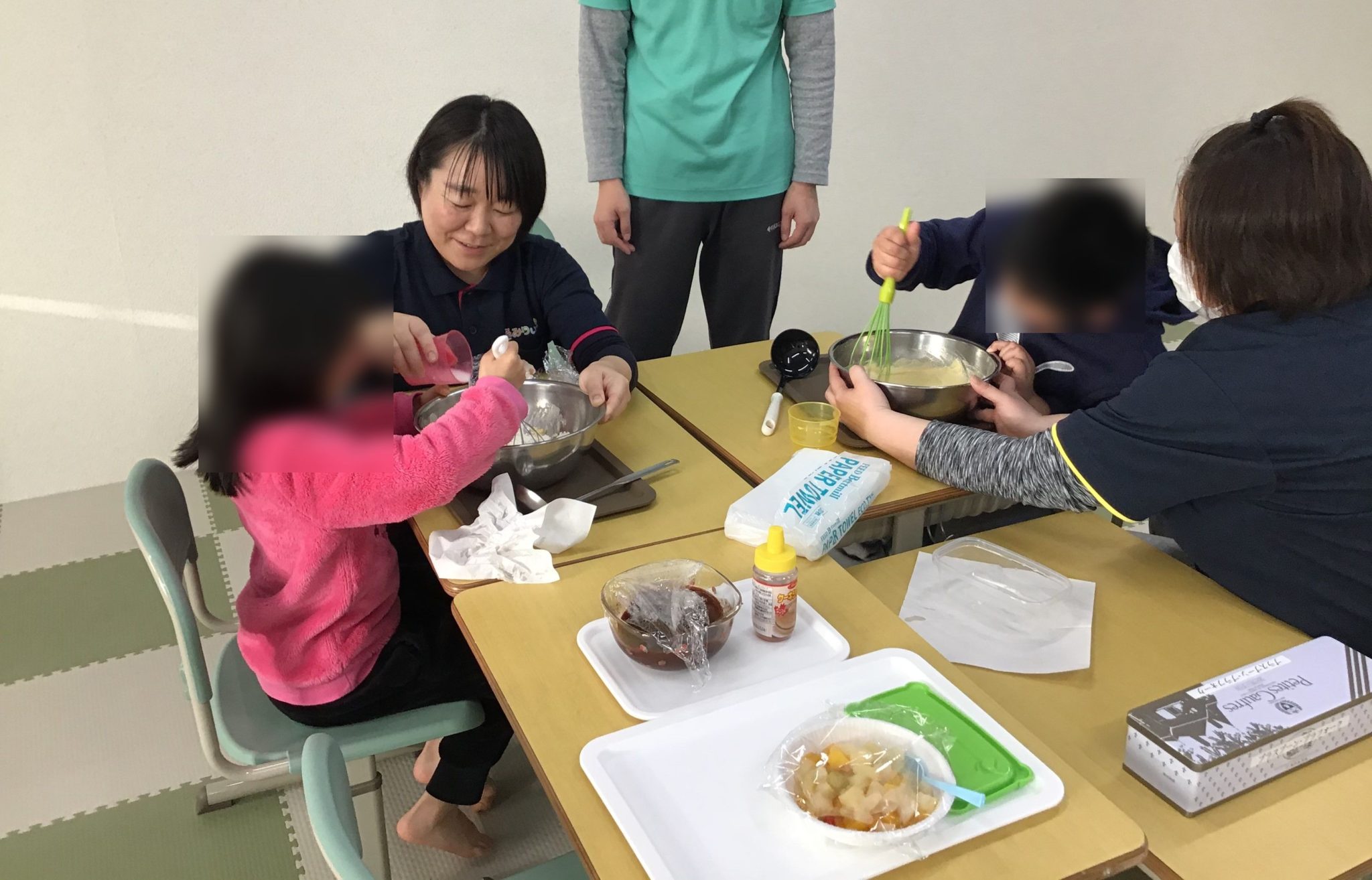 祝日イベントプログラム😊　ボッチャ・フライングディスク🥏　ホットケーキ🥞