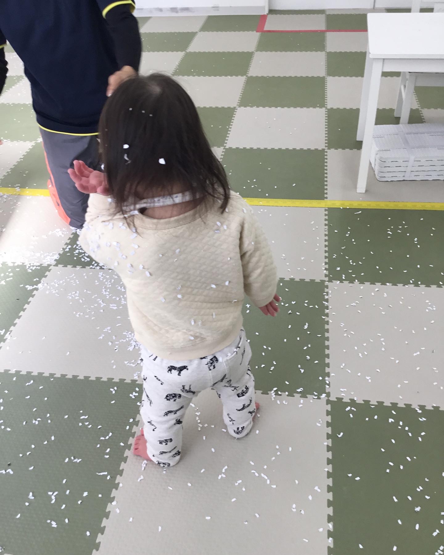 😊羽曳野😊　雪遊び⛄疑似体験